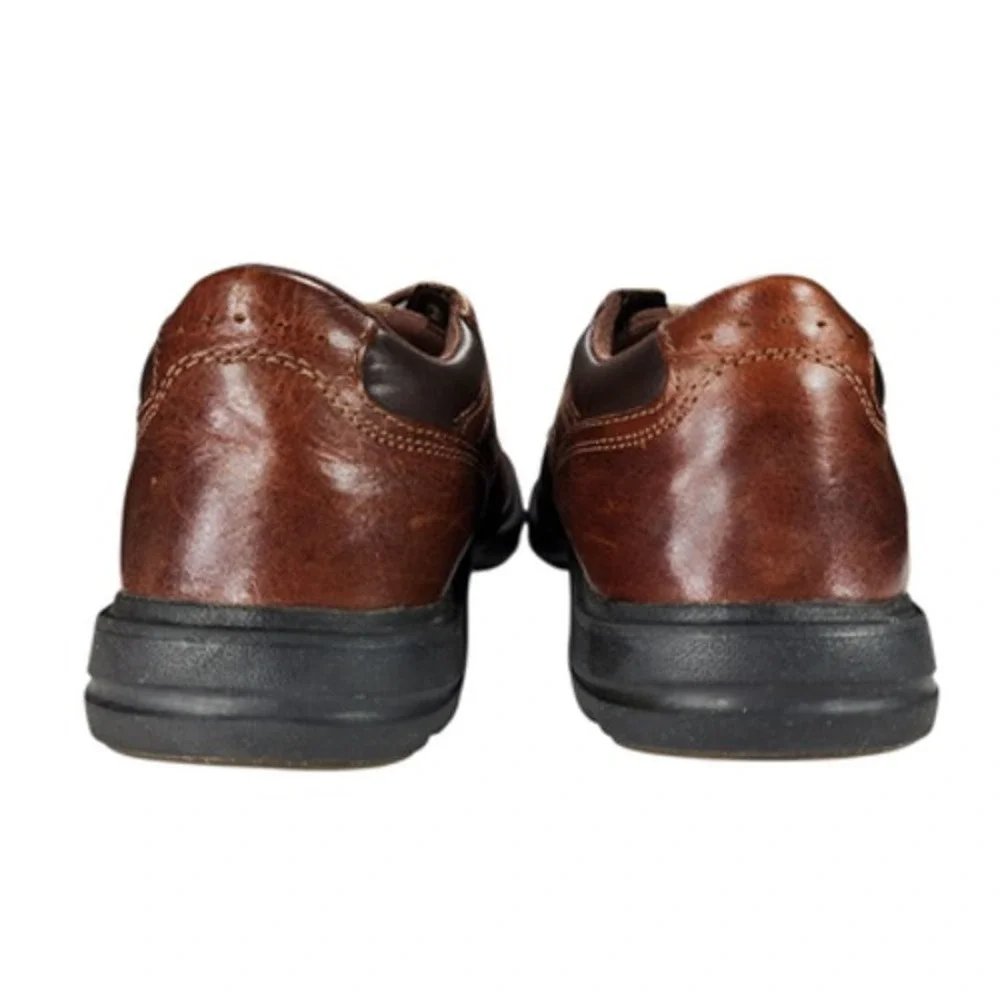 Timberland Shoes Mens Size 8‎ Brown Leather Lace Up Comfort Casual Oxford 5127A
